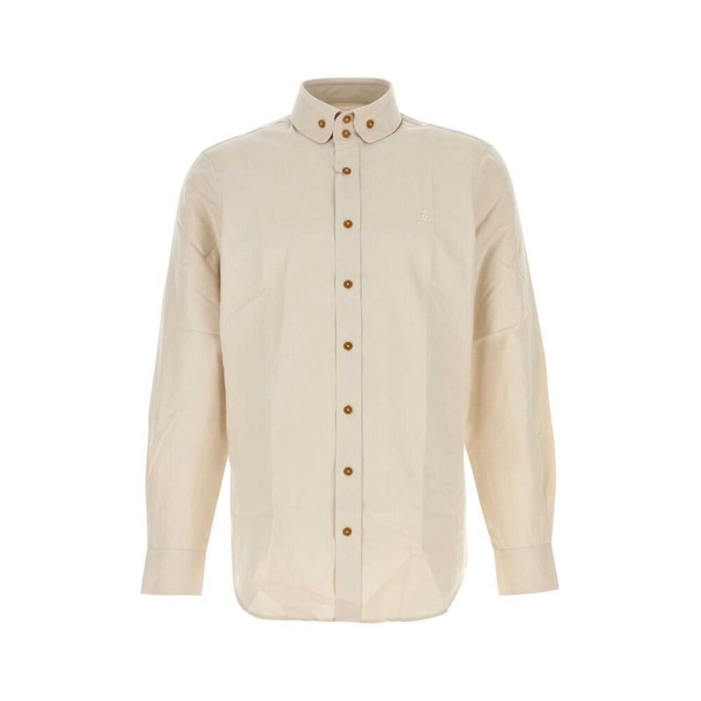 Vivienne Westwood Men Sand Cotton Shirt